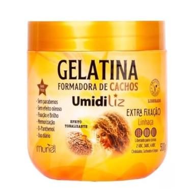 Imagem de Muriel - Gelatina Formadora De Cachos Umidiliz 500G Extra Fixacao