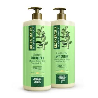 Imagem de Kit Bio Extratus Antiqueda Jaborandi (1L) Shampoo e Condicionador