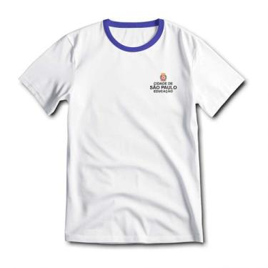 Imagem de Camiseta Uniforme Escolar Prefeitura De São Paulo Adulto - Sete Sete E