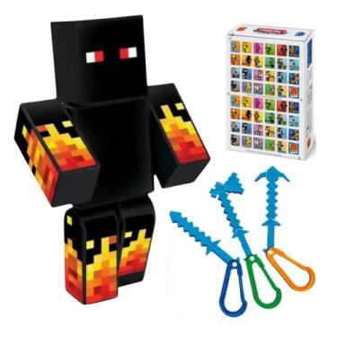 Imagem de Boneco 25cm Athos + 3 Ferramentas + Chaveiro + Jogo Memória - Algazarr