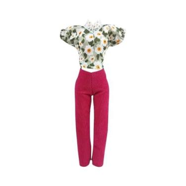 Imagem de Conjunto De Roupas De Boneca Bjd De 30cm, Linda Menina, Maquiagem, Ace