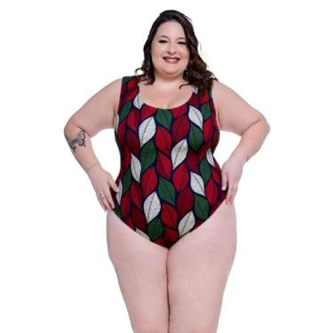 Imagem de Maiô Body Plus Size Feminino Estampado Com Forro Interno - HYPE MODAS,