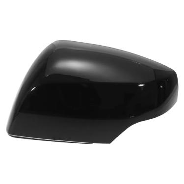 Imagem de Espelho do lado esquerdo do carro espelho lateral do motorista tampa do espelho retrovisor do carro tampa do espelho retrovisor preto brilhante para Subaru Forester 2014-2017 para Subaru Outback