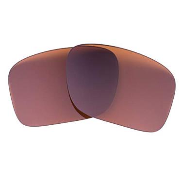 Imagem de Lentes de reposição polarizadas para óculos de sol Oakley Holbrook XL OO9417 - Fabricado nos EUA - Marrom polarizado