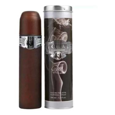 Imagem de perfume Cuba Grey Edt 100ml Original + Brinde - cuba paris