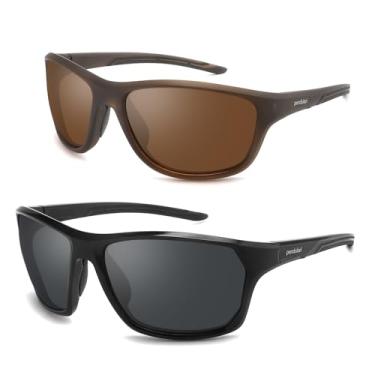 Imagem de Kit 2 Óculos De Sol Ciclismo Beach Corrida Pesca Polarizado