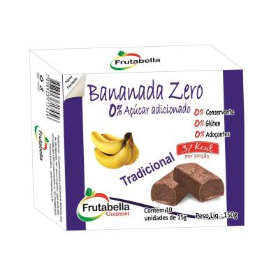Imagem de Frutabella Bananada Zero Acuca 150G