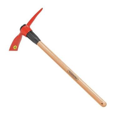 Imagem de Picareta Larga 4 - Cabo 90cm - Aço Carbono Forjado - Tramontina