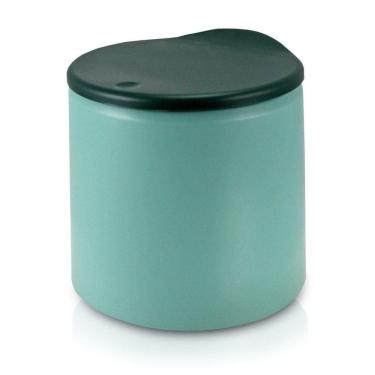 Imagem de Lixeira De Pia - Mesa- Escritorio De 4l - Linha Loft Turquesa