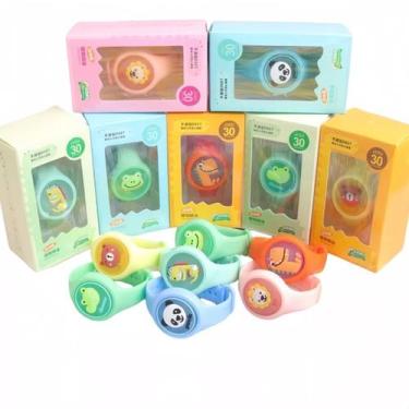 Imagem de Pulseira Relógio Repelente Com Proteção Citronela Anti Mosquito - Come