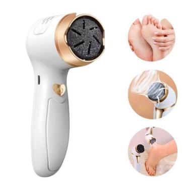 Imagem de Esfoliador para Pés Recarregável Remove Pele Morta e Calos - TOP RIO