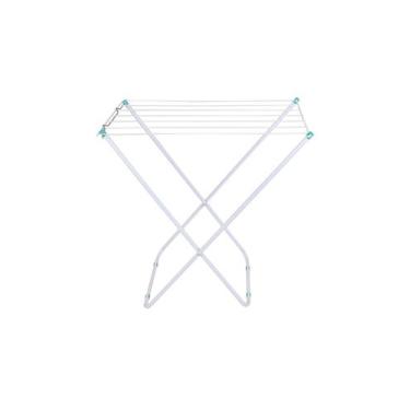 Imagem de Varal de Chão Mor Slim em Polipropileno Branco 79x42cm