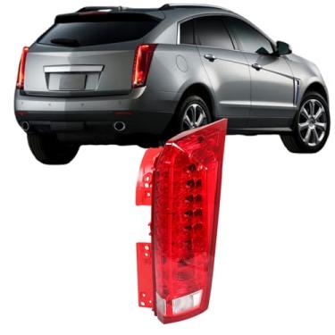 Imagem de Silscvtt Substituição do lado direito do passageiro para Cadillac SRX 2010-2016 RH luz traseira luz de freio lente vermelha 22774015 GM2801255
