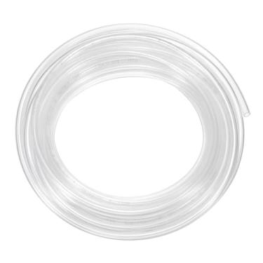 Imagem de HARFINGTON Tubo pneumático Mangueira PU 6 mm OD x 4 mm ID 10 metros (32,8 pés) Tubo de mangueira de linha de poliuretano PU para compressor de ar transferência de fluido de água, transparente