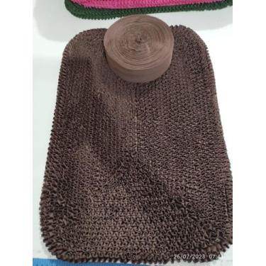 Imagem de Tapete De Porta Frufru 5 Peças. 0, 75x0,50cm - Valentina Confecçoes, M