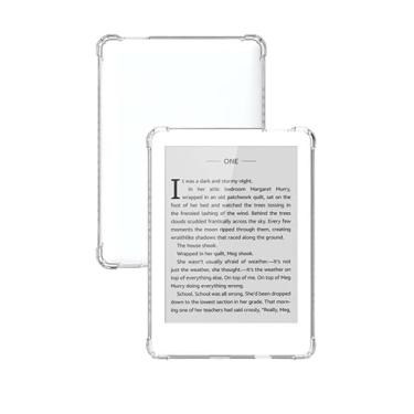 Imagem de Capa para Meebook Color E-Reader M6C/M6, capa de proteção NOUKAJU E-Reader, TPU transparente, resistente a quedas, capa de proteção para Meebook M6C 15.2 cm (transparente)