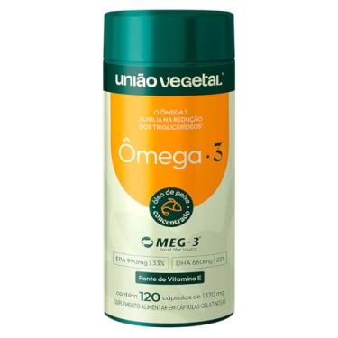 Imagem de Ômega 3 120 Cápsulas - Suplemento com Selo MEG-3, EPA 990mg / DHA 660mg, Suporte para Saúde Cardiovascular e Bem-Estar