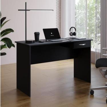 Imagem de Mesa Para Computador 1 Gaveta Moblis, Preto