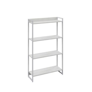 Imagem de Estante Dynamica 80x30x146cm C/04 Prateleiras Snow / Snow /