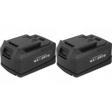 Imagem de Kit Bateria Dwt Vonder - 2 Baterias 18V 4Ah