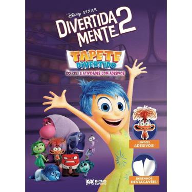 Imagem de Livro De Colorir - Pixar Tapete Divertido - Divertidamente 2