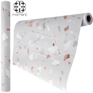 Imagem de Papel de parede rolo autoadesivo granito 45cmx5m - MOMENT