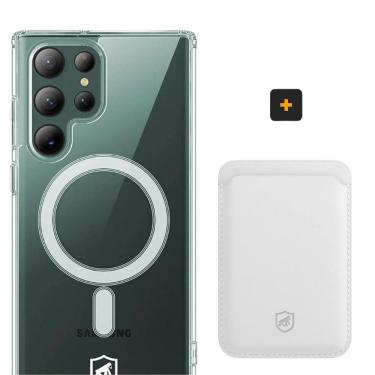 Imagem de Kit Magsafe - Capa case capinha e Carteira para Samsung Galaxy S22 Ultra - Gshield