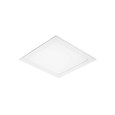 Imagem de Painel Plafon De Led Quadrado Embutir 24w 4000K Bivolt Luz Branco Neutro - Taschibra