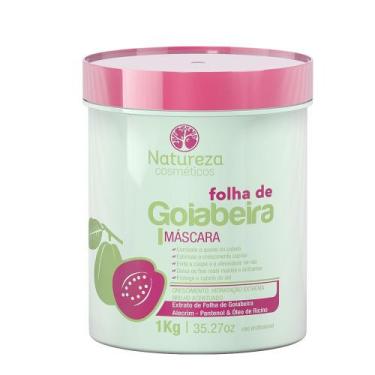 Imagem de Máscara Hidratante Folha Goiabeira 1kg Natureza Cosméticos - Natureza 