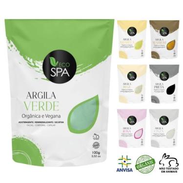 Imagem de Argila para máscara facial. Skin Care. Diversas cores. - Eco Spa, Bege