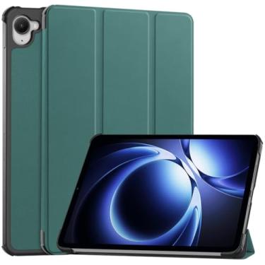 Imagem de Kepuch Custer Capas para Redmi K Pad 8.8",Couro-PU Bolsas Estojos - Verde