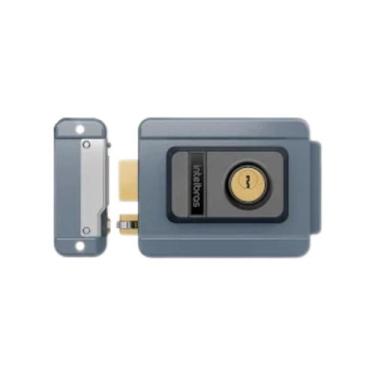 Imagem de Fechadura Elétrica de Sobrepor Intelbras FX 1500 Cinza com Cilindro Du