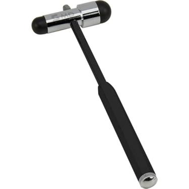 Imagem de Martelo de Reflexo Neurológico Buck, Preto, com Agulha para Teste de Sensibilidade (New Black)