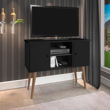 Imagem de Rack Viena para Tvs de até 40 Polegadas com Pés em Madeira Maciça - 2 