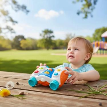 Imagem de Binóculo Musical Infantil com Luz e Som, Cores Vibrantes