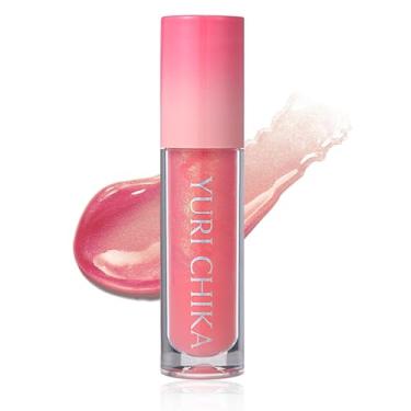 Imagem de JUR MORNIER Super Stay Lip Gloss, Multichrome Colorstay Overtime, maquiagem labial líquida com glitter instantâneo altamente pigmentado, 0,12 ml (LG-001, 3,5 ml)