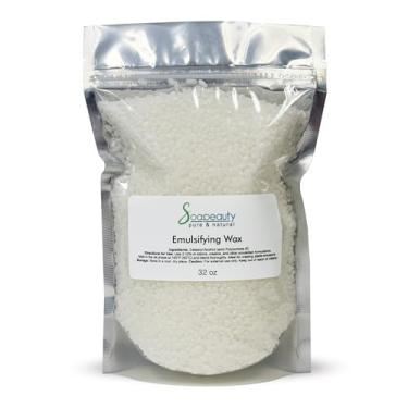 Imagem de Cera emulsificante de polissorbato 60 POLAWAX NF de 947 g - derivada de vegetais, pelotas não tóxicas