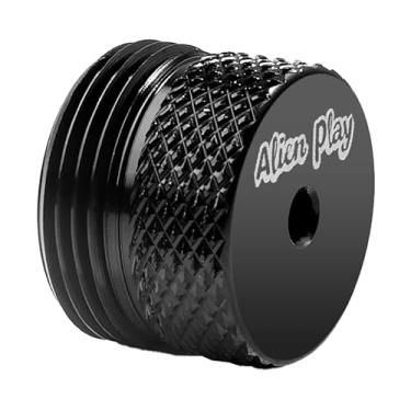 Imagem de Alien Play Adaptador CO2 de tampa rápida de alumínio - troca de cartucho de liberação rápida compatível apenas com Byrna CL Compact