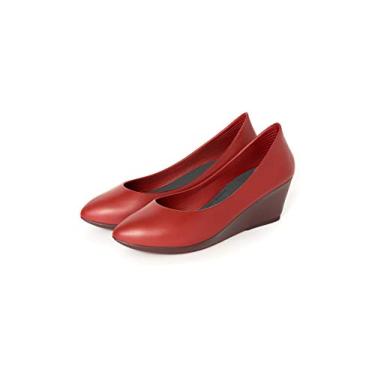Imagem de W&R WALK&REST W6 - Salto anabela pontiagudo, Denim Red, 6