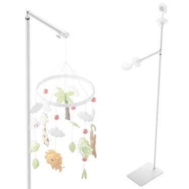 Imagem de SAPESEHE Suporte de chão adequado para babá eletrônica Nanit, suporte com altura ajustável e base estável (câmera não incluída)