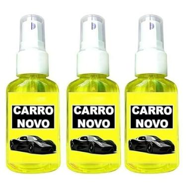 Imagem de Cheirinho CARRO NOVO Spray Automotivo para Carro Aromatizante de Concentrado (3)