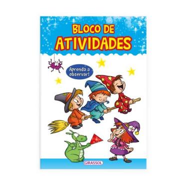 Imagem de Livro - Bloco de Atividades: Aprenda a Observar - Exercícios Divertido