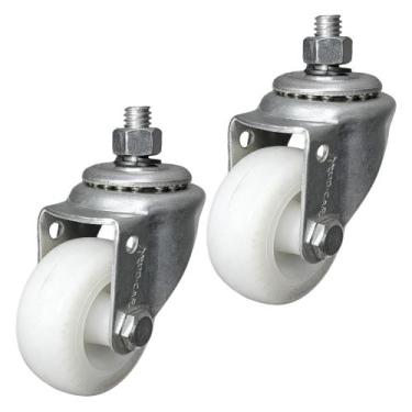Imagem de Rodízio Giratório Leve Aço Zincado Nylon GRR 210 N 80KG - 2 Unidades B