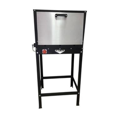Imagem de Forno Grande com Cavalete 100 Litros Baixa Pressão com Tampa de Inox C