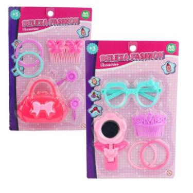 Imagem de KIT Salão de Beleza 5 Peças Infantil Sortidos - Genérico