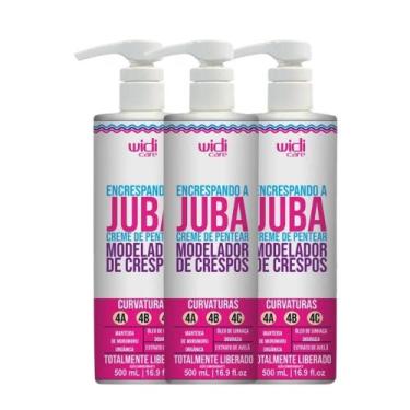 Imagem de Widi Care Encrespando a Juba Kit 3 Creme de Pentear 500ml