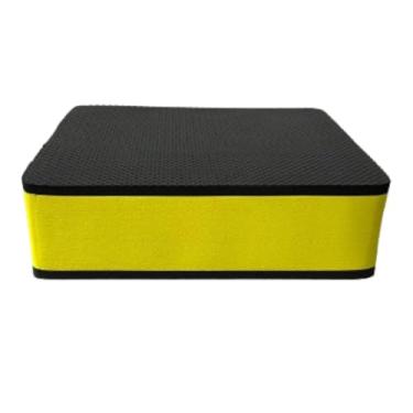 Imagem de Step EVA 34x28x10 para Academia, Exercicios Fitness E Aeróbico (Amarelo)