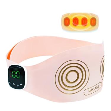 Imagem de Cinto de massagem KINGJIE, Massageador de Cintura Portátil Sem fio, Pode Desligar Automaticamente a Correia de Aquecimento, Tem 3 Níveis de Aquecimento e 10 Modos de massagem, Usado Para Aliviar a dor Abdominal e na Cintura. É o Melhor Presente Para Mulheres e Homens