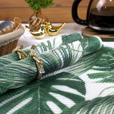 Imagem de 6 Jogo Americano Redondo Mesa Posta Sousplat Luxo Pvc M12