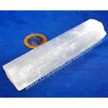 Imagem de 10 Bastões de Selenita Médio - Cristal Natural para Práticas Holística